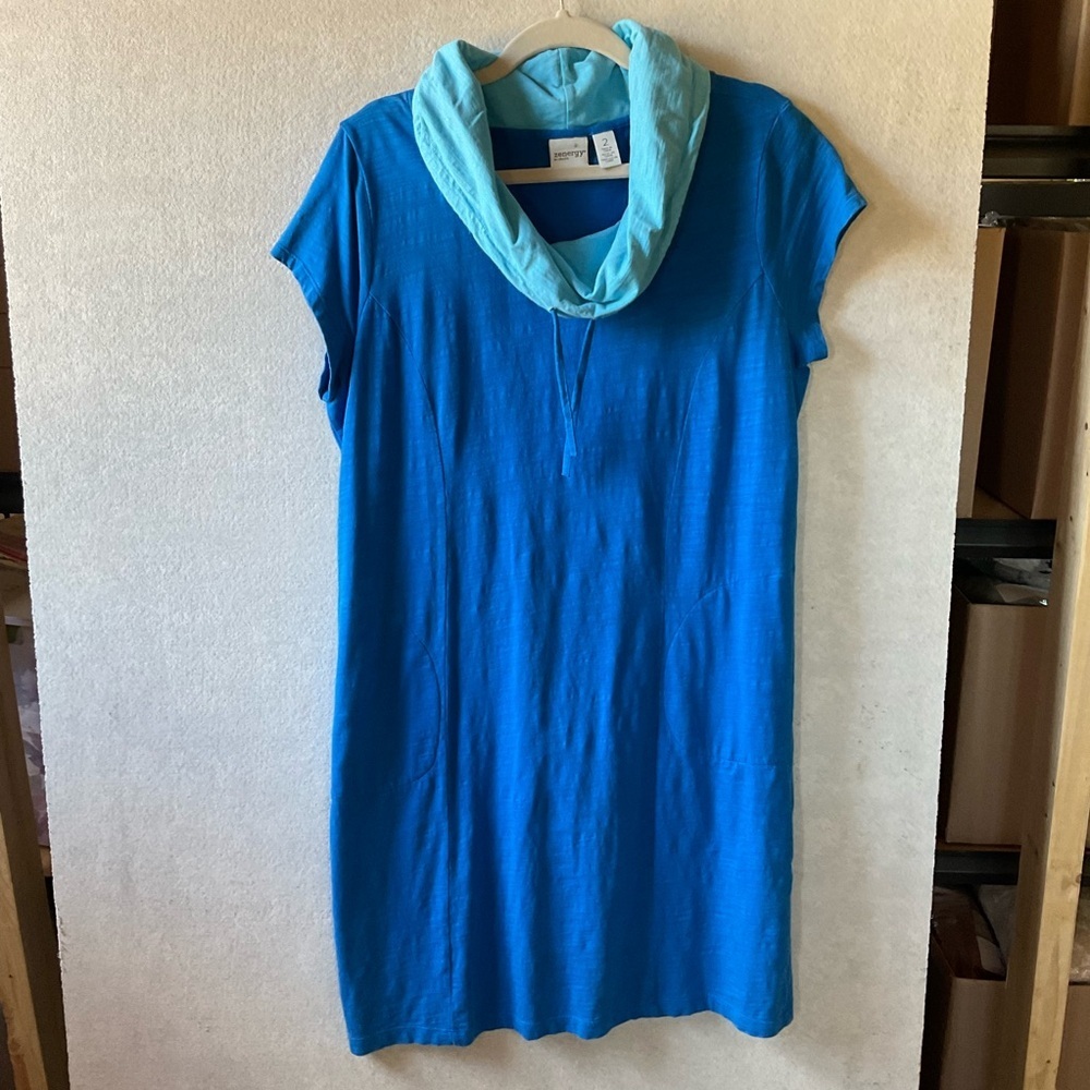 Zenergy by Chico’s dress. Blue. Size 2.